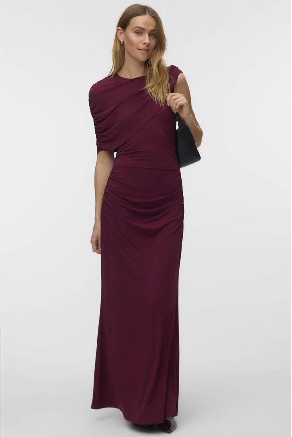 Vero Moda Nauwsluitende avondjurk met korte cape model 'KASSANDRA' - Foto 2