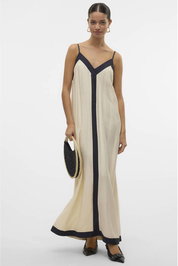 VERO MODA maxi jurk ecru - Foto 2