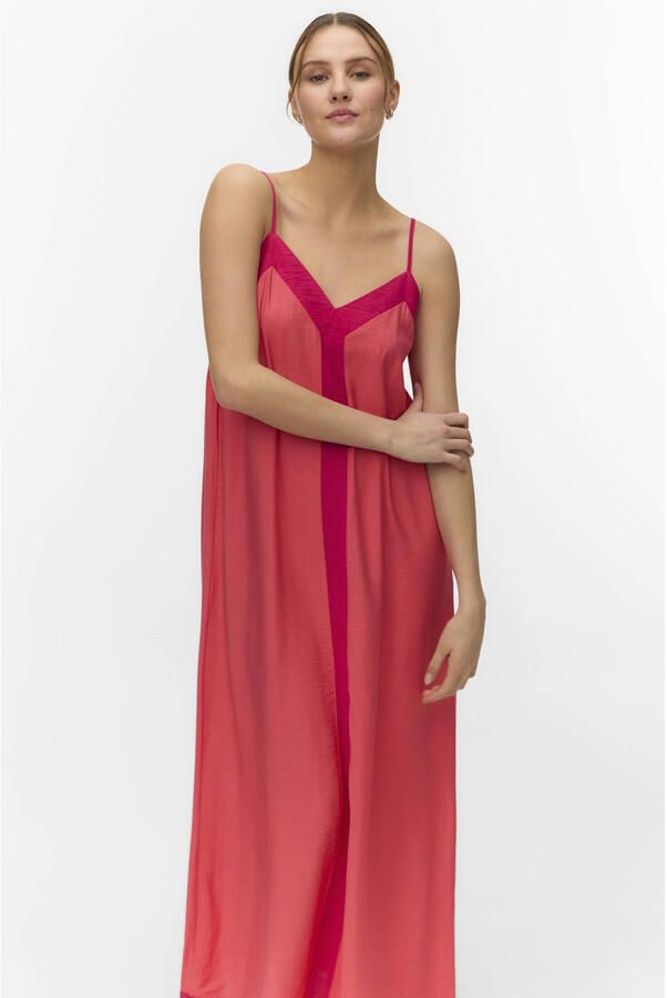 VERO MODA maxi jurk roze