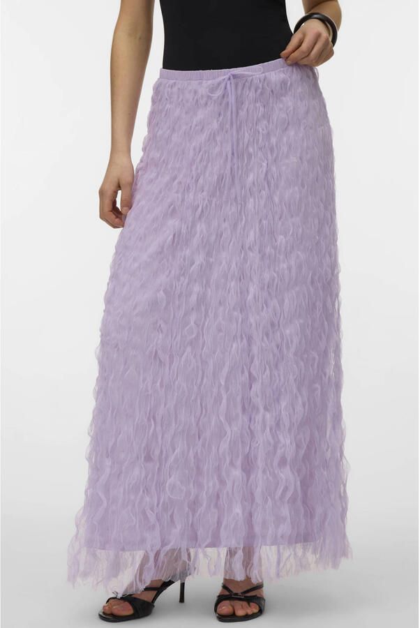 VERO MODA maxi rok lila
