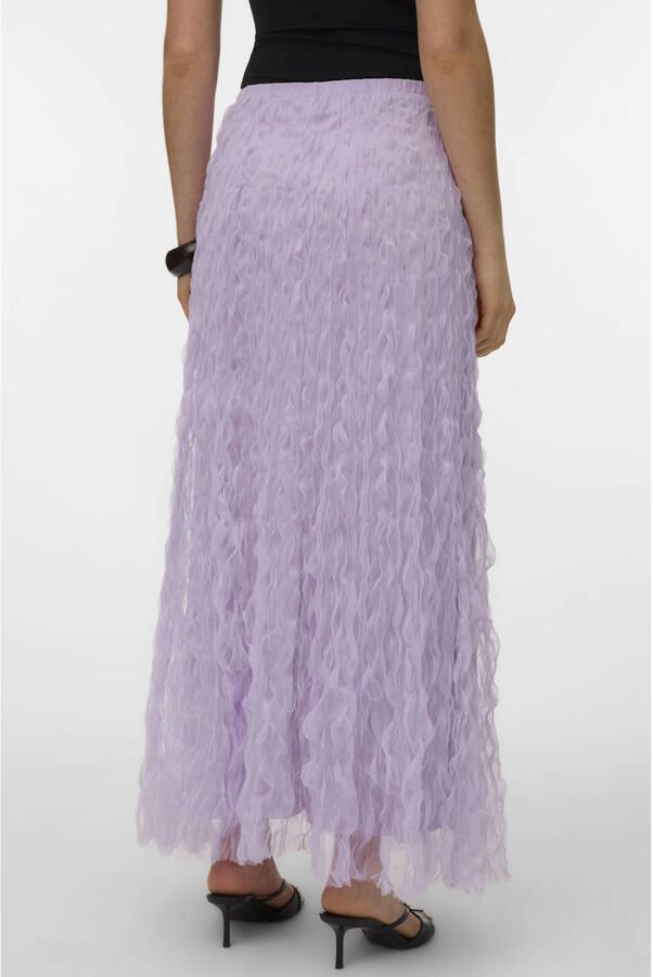 VERO MODA maxi rok lila - Foto 3