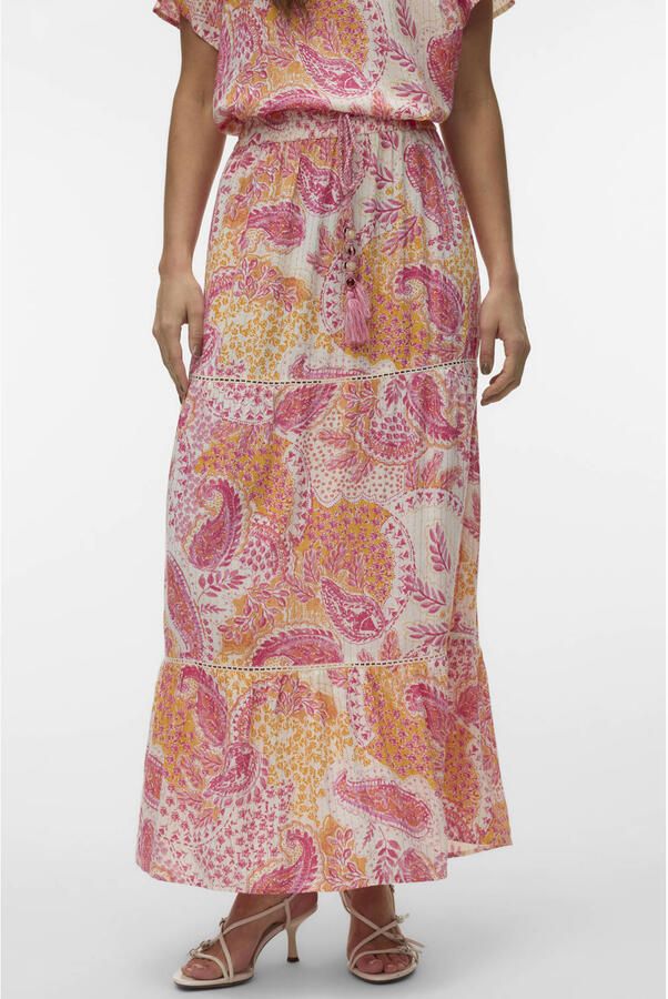 VERO MODA maxi rok roze - Foto 2