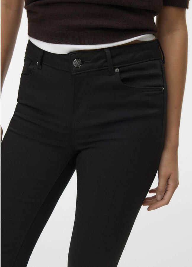 Vero Moda Vmlux NW Super S Jeans Ba037 Noos G: Zwart | Freewear Zwart Black Dames - Foto 2