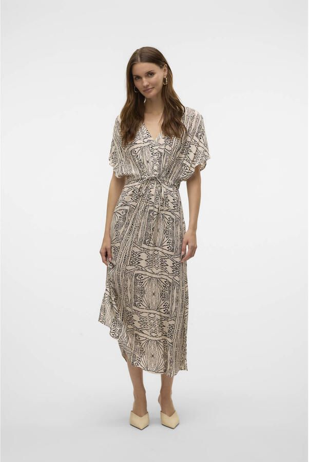 Vero Moda Maxi-jurk VMMENNY SS 7 8 KAFTAN WVN GA