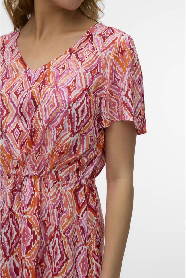 Vero Moda Getailleerde vrijetijdsjurk van pure viscose model 'EASY JOY' - Foto 2