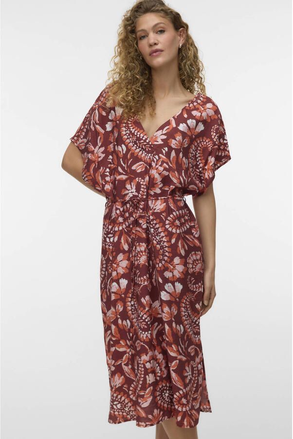 VERO MODA midi jurk met paisley print - Foto 2