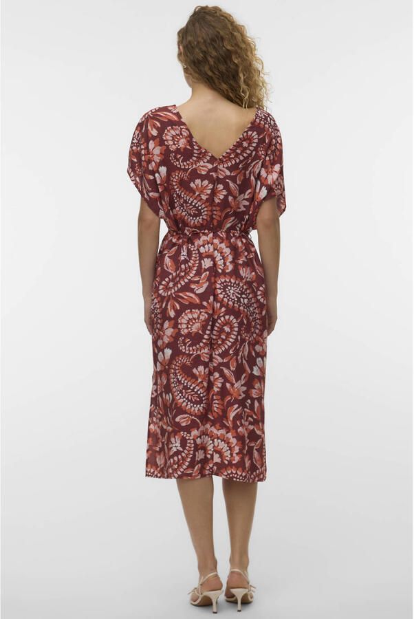 VERO MODA midi jurk met paisley print - Foto 3