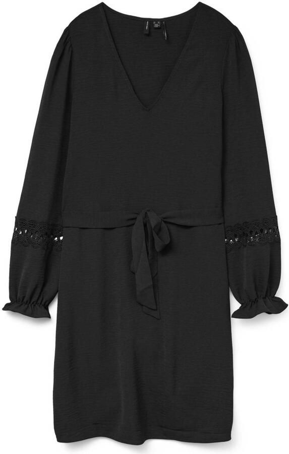 VERO MODA midi jurk zwart - Foto 3