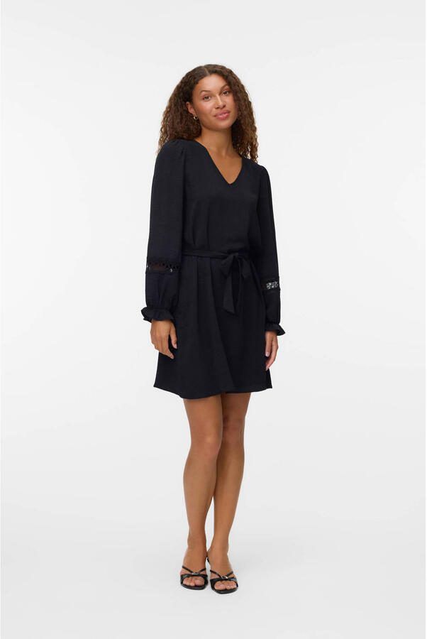 VERO MODA midi jurk zwart - Foto 2