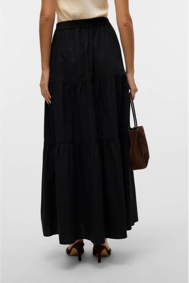 VERO MODA midi rok zwart - Foto 2