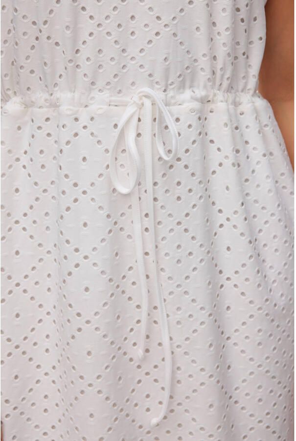 Vero Moda Getailleerde mini-jurk met ajourpatroon model 'TASSA'