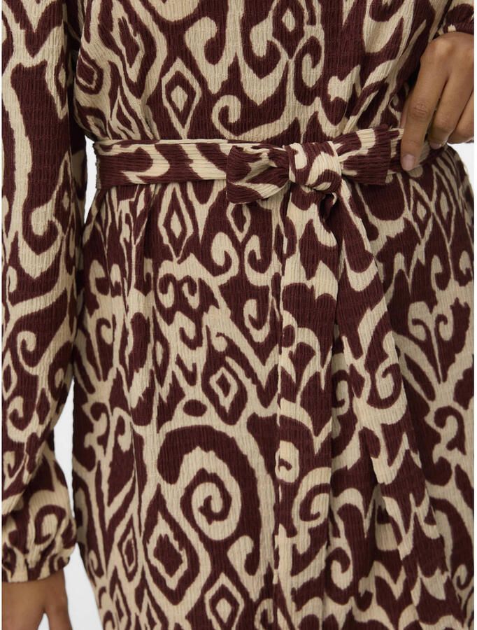VERO MODA mini jurk donkerrood - Foto 2