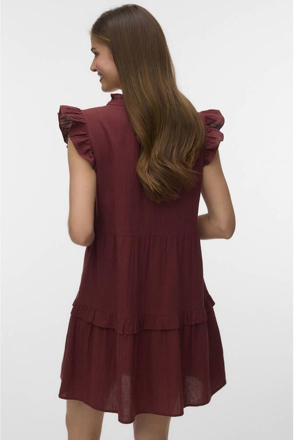 Vero Moda Losvallende vrijetijdsjurk van puur katoen model 'Dichte' - Foto 2