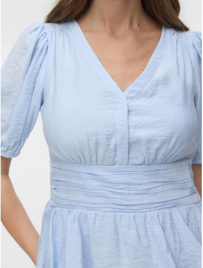 VERO MODA mini jurk lichtblauw - Foto 2