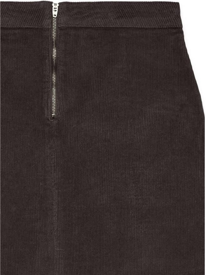 VERO MODA mini rok donkerbruin - Foto 2