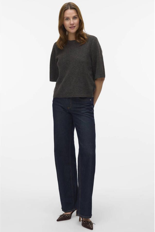 Vero Moda oversized pullover met wol model 'BOOM'