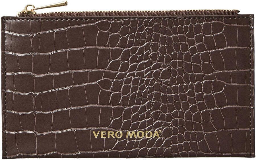 VERO MODA portemonnee VMSELAH donkerbruin