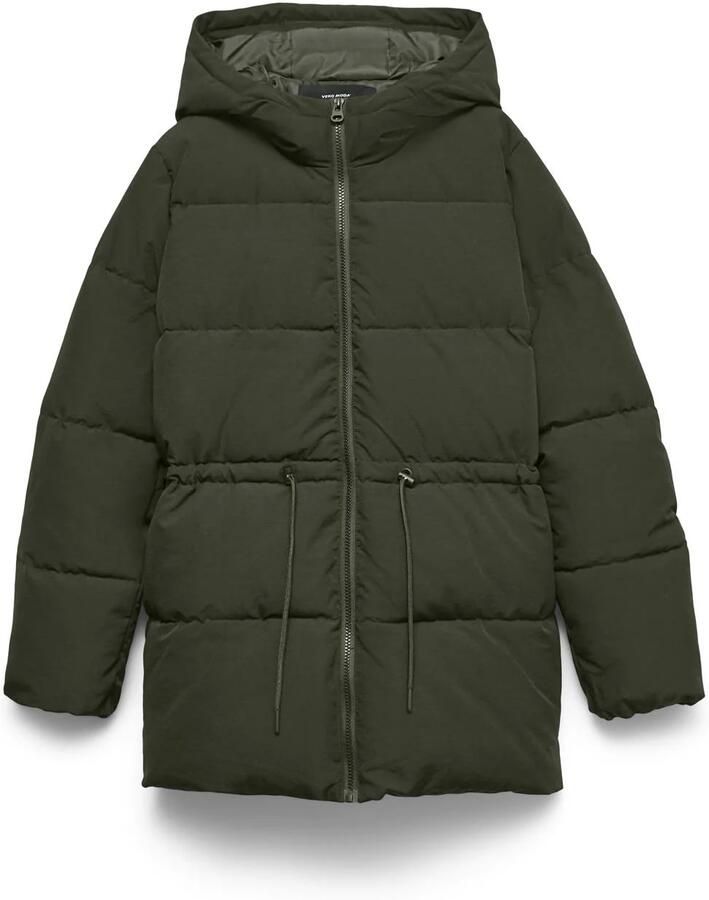 VERO MODA pufferjas groen