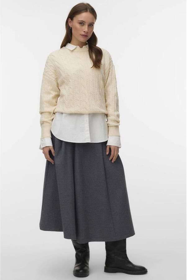 VERO MODA pullover ecru