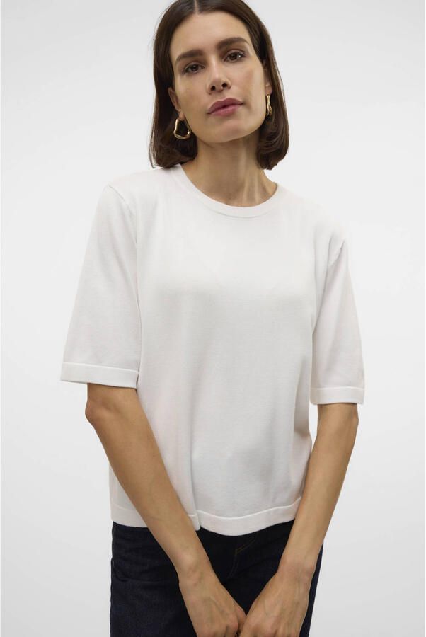 Vero Moda Trui met korte mouwen VMSILJE 2 4 O-NCK OVERSIZE PULL GA NOOS