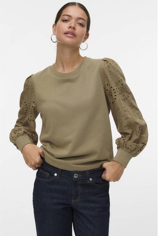 VERO MODA pullover trui groen