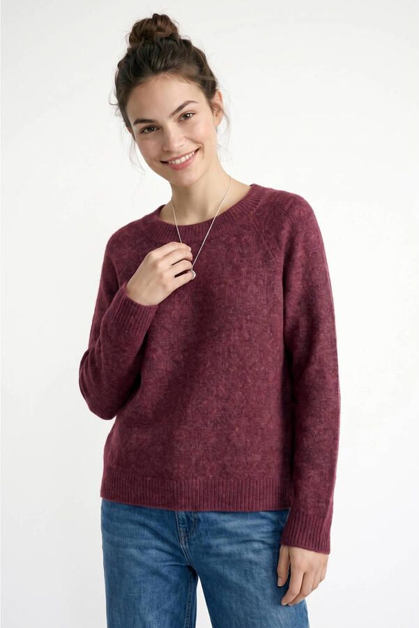 Vero Moda Regular fit pullover met ronde hals model 'DOFFY'