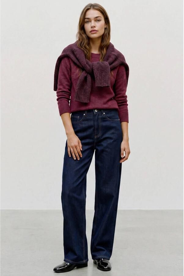 Vero Moda Regular fit pullover met ronde hals model 'DOFFY' - Foto 2