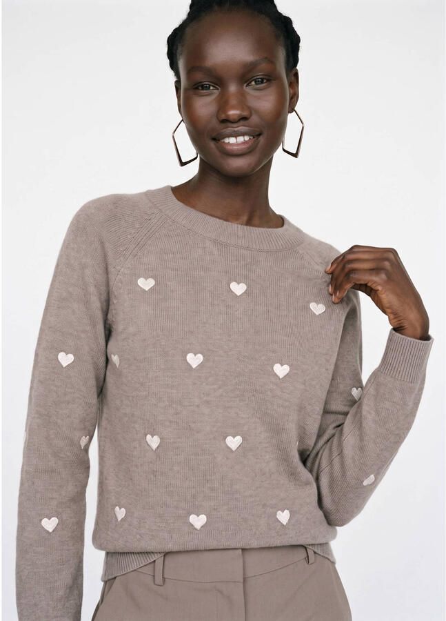 Vero Moda Regular fit pullover met ronde hals model 'DOFFY'