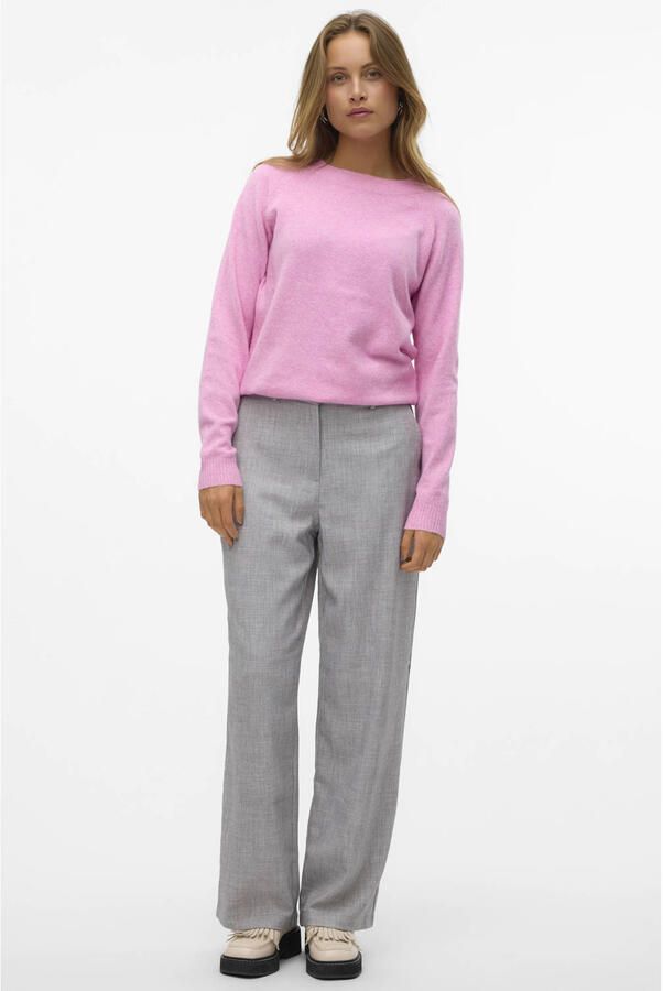 Vero Moda Trui met ronde hals VMDOFFY LS O-NECK BLOUSE GA NOOS - Foto 2