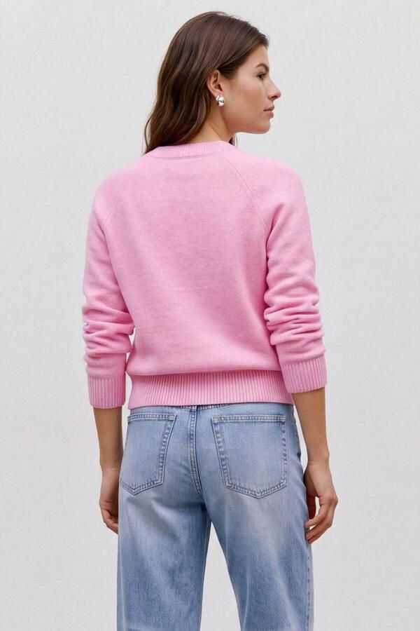 Vero Moda Trui met ronde hals VMDOFFY LS O-NECK BLOUSE GA NOOS - Foto 3