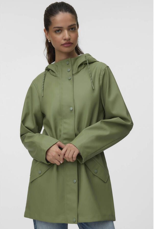 VERO MODA regenjas groen