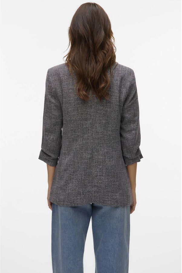 Vero Moda Lange blazer VMFRIDA LS REGULAR BLAZER NOOS zonder sluiting en met gerimpelde 3 4 mouw - Foto 2