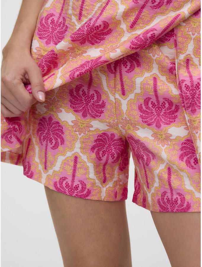 VERO MODA regular high waist casual short roze - Foto 2