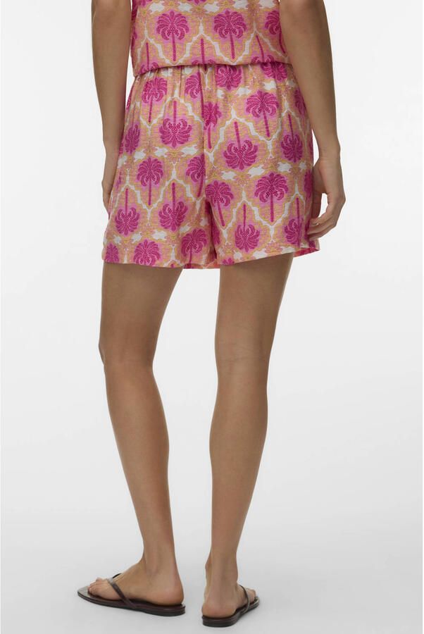 VERO MODA regular high waist casual short roze - Foto 4
