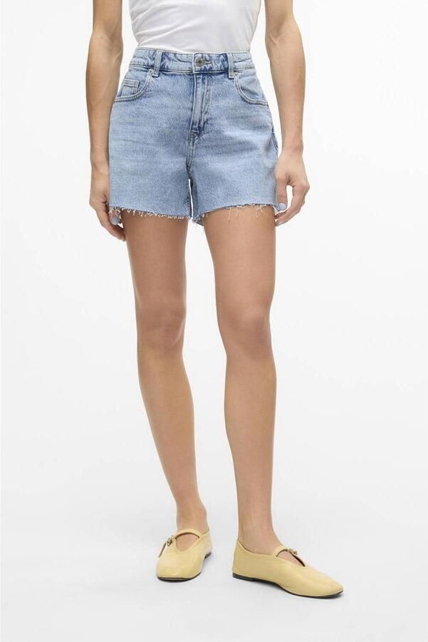 Vero Moda Jeansshort VMTESS MR SHORT DNM SHORTS MIX GA NOOS comfortabele vorm met stretchpercentage
