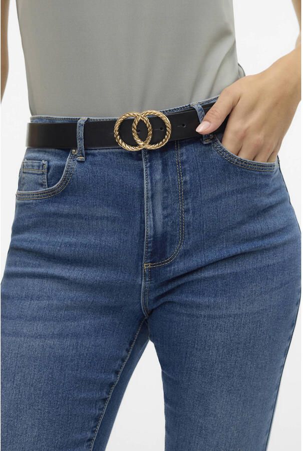 VERO MODA riem VMDITTE zwart goudkleurig - Foto 2