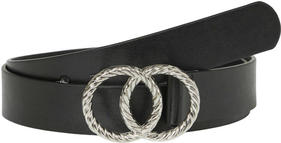 VERO MODA riem VMDITTE zwart zilverkleurig - Foto 2