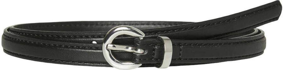 VERO MODA riem VMKATJA zwart zilverkleurig