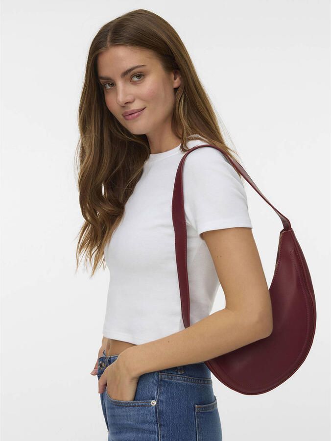 VERO MODA schoudertas VMGEMMA donkerrood - Foto 2