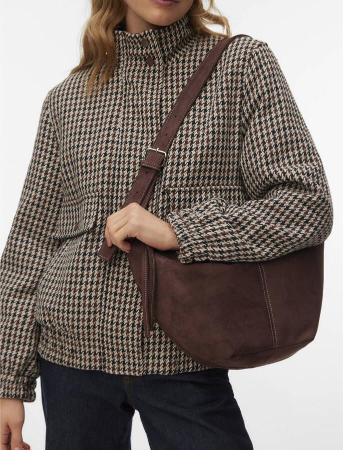 VERO MODA schoudertas VMSUSIE donkerbruin