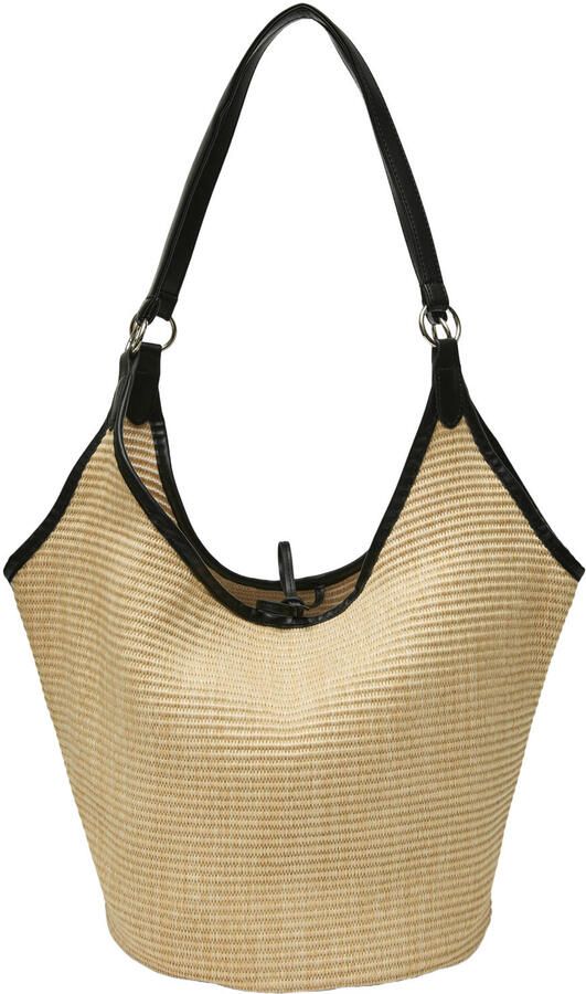 VERO MODA shopper VMFREJA naturel zwart