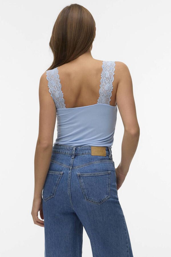 VERO MODA singlet lichtblauw - Foto 2