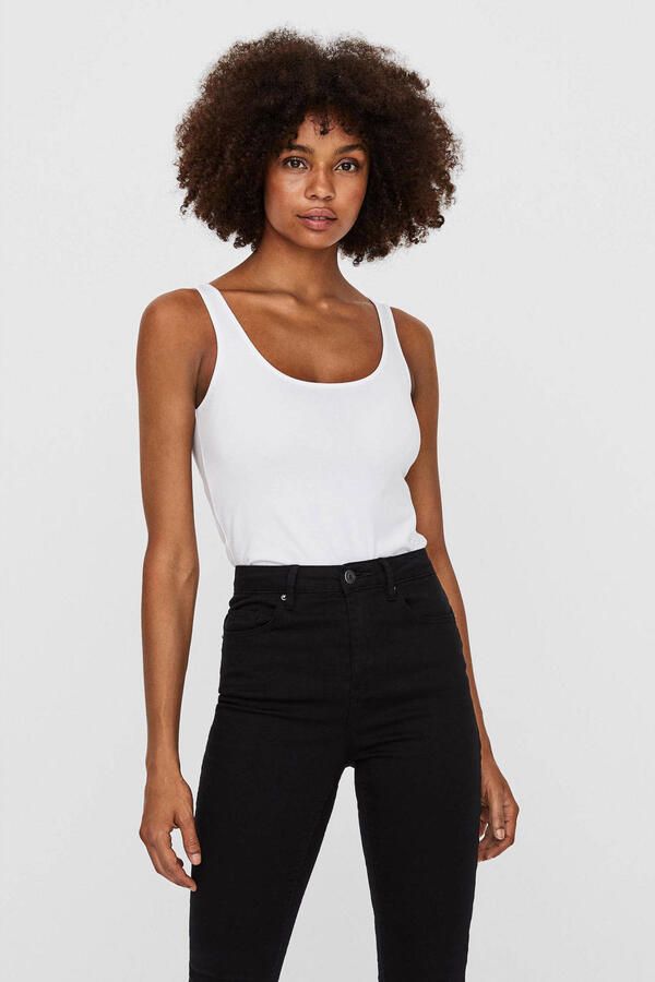 Vero Moda Maxi Tanktop voor Dames Wit Dames