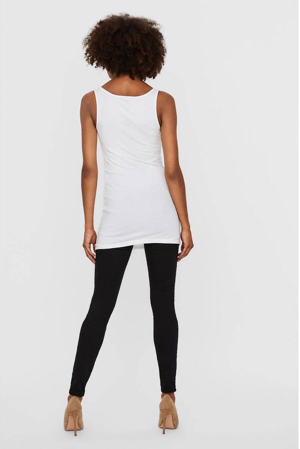 Vero Moda Maxi Tanktop voor Dames Wit Dames - Foto 2