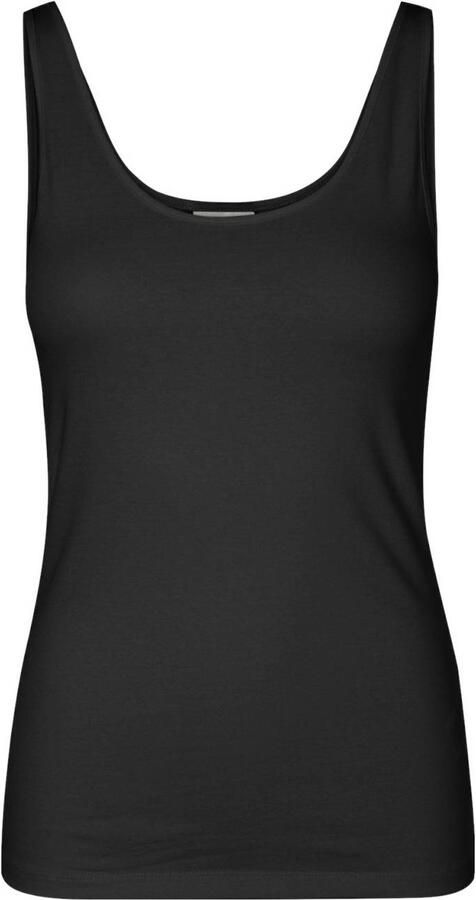 VERO MODA singlet VMMAXI met katoen zwart - Foto 3