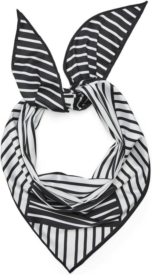 VERO MODA sjaal VMELENA zwart wit
