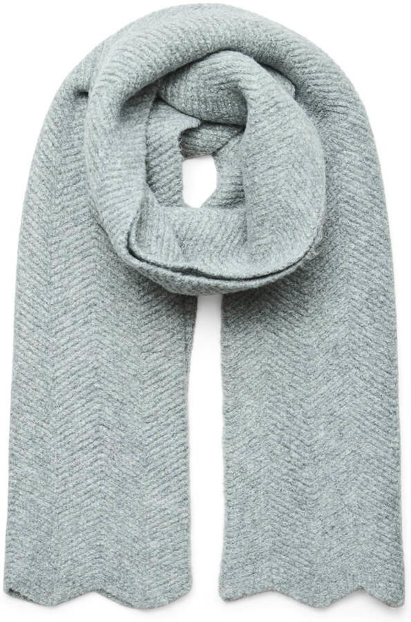 VERO MODA sjaal VMGRACE lichtgrijs
