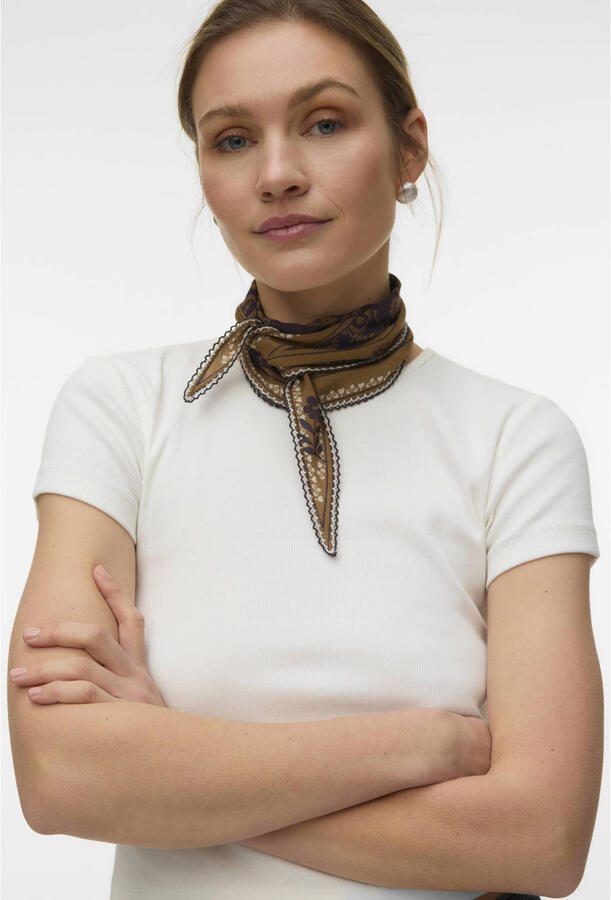 VERO MODA sjaal VMOFELIA bruin - Foto 2