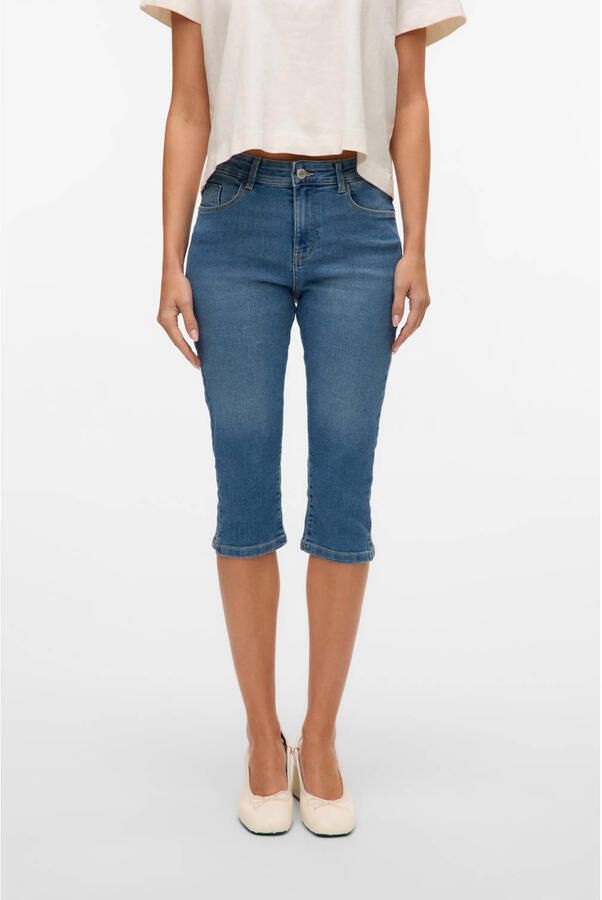 Vero Moda Capri jeans VMELLY MR KNICKERS DNM MIX NOOS