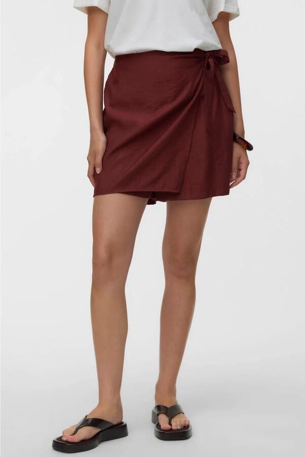 VERO MODA skort bruin